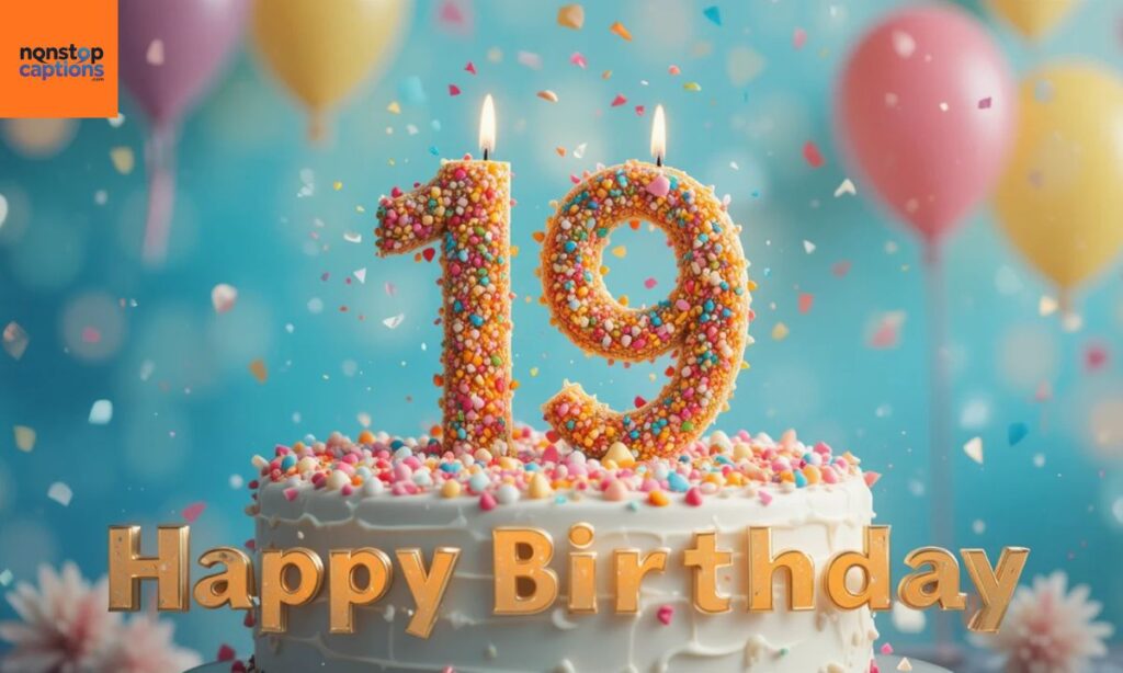 19th Birthday Captions for Daughter