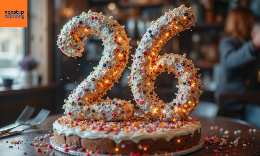 26th Birthday Captions for Yourself