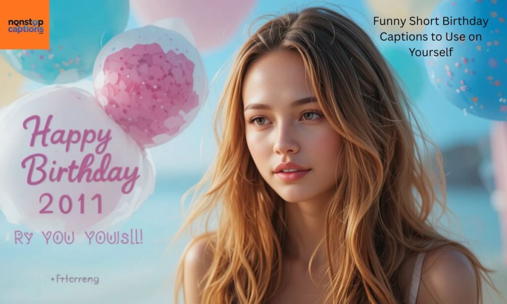 Aesthetic Birthday Captions on Yourself