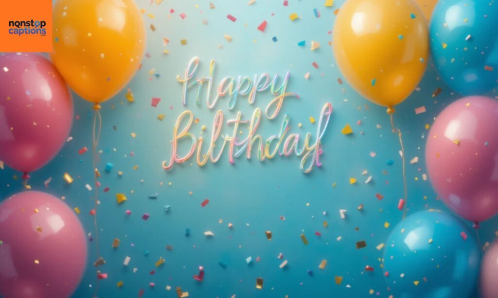 Birthday Instagram Captions for Myself