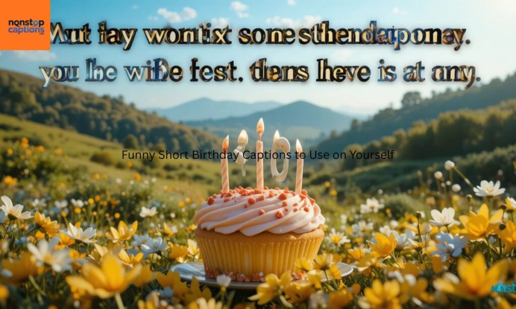 Cute Birthday Short Captions to Use on Yourself
