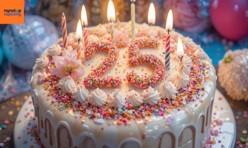 Funny 25th Birthday Captions