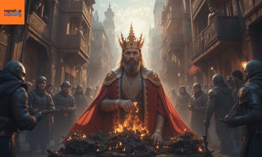 Funny King Captions For Instagram With Attitude