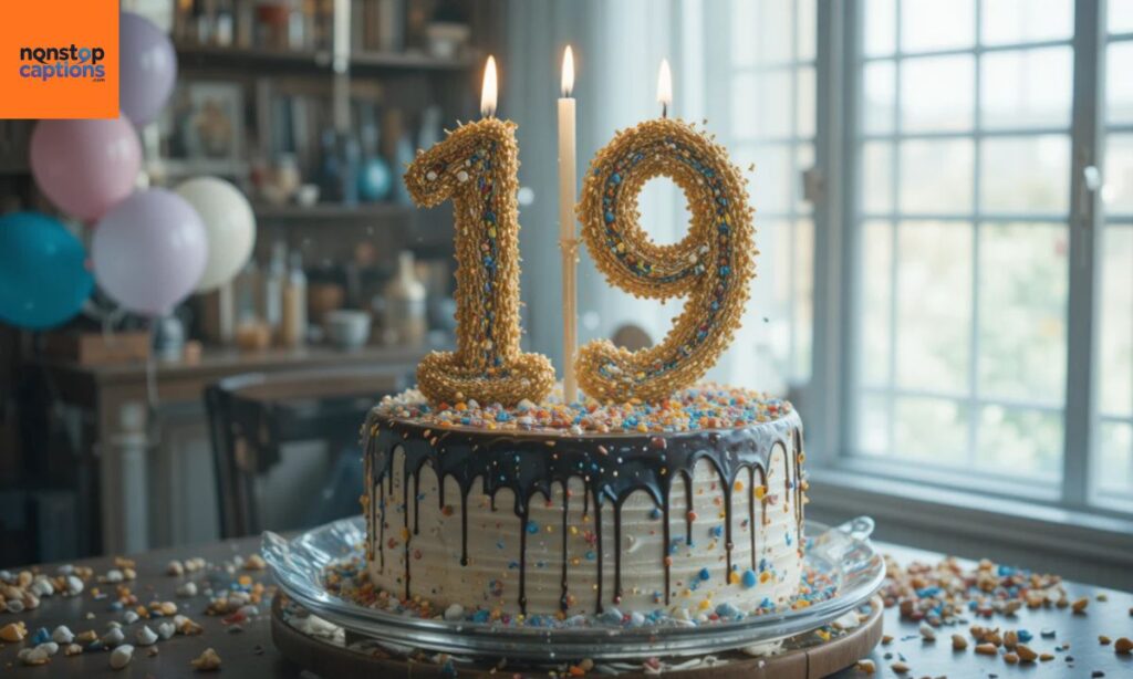 Short 19th Birthday Captions