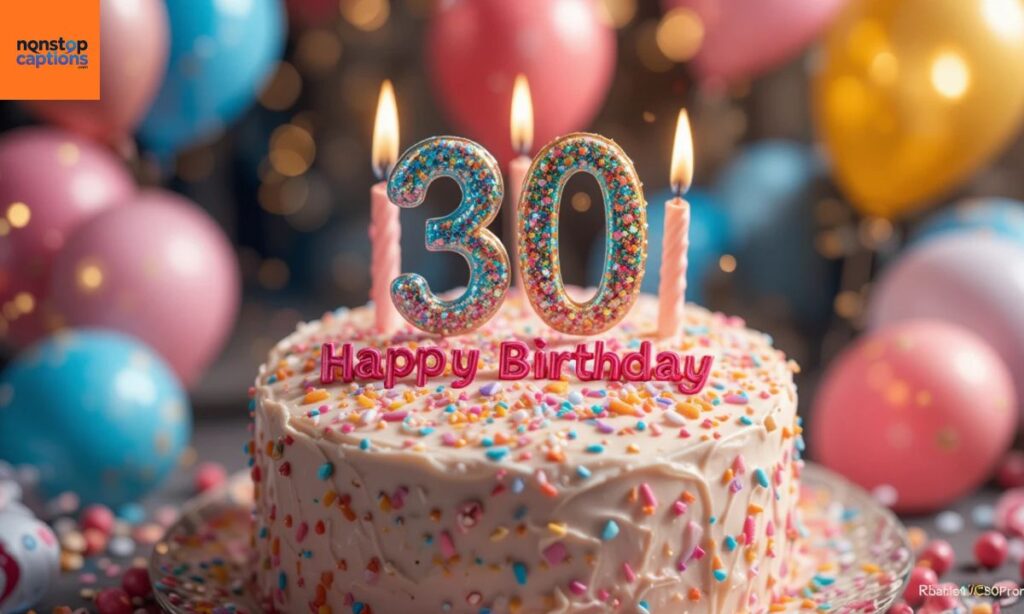 Where to Get Good 30th Birthday Captions