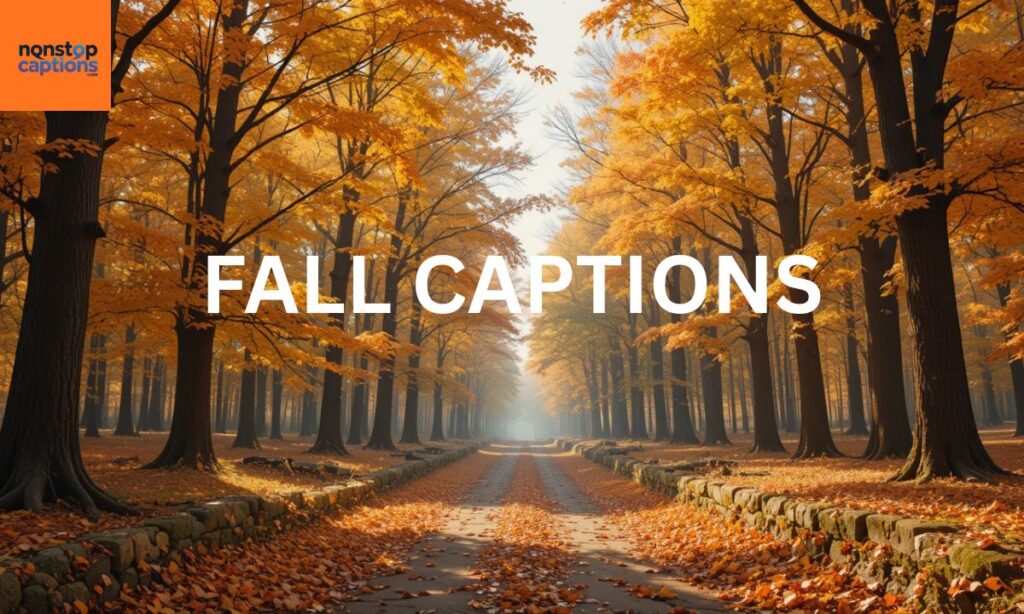 Fall captions that perfectly capture the season's vibe
