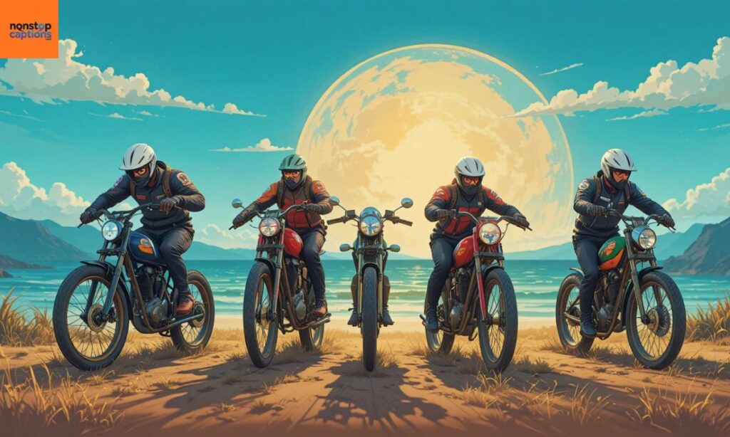 Attitude Captions for Bike Lovers