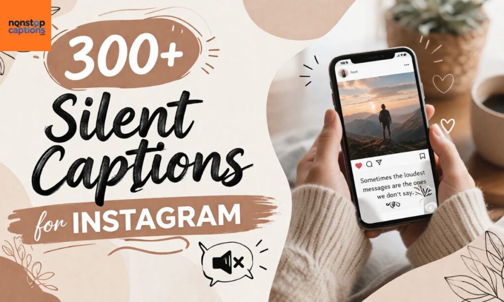 Best Silence Captions for Instagram