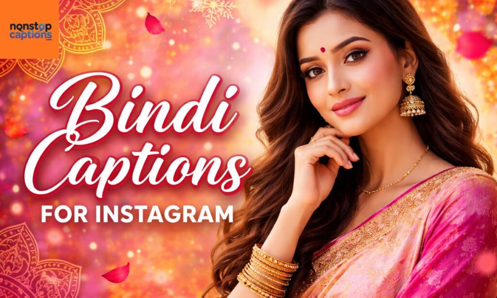Bindi Captions for Instagram