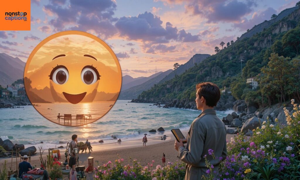 Cute & Aesthetic Emoji Captions for Instagram for Girls