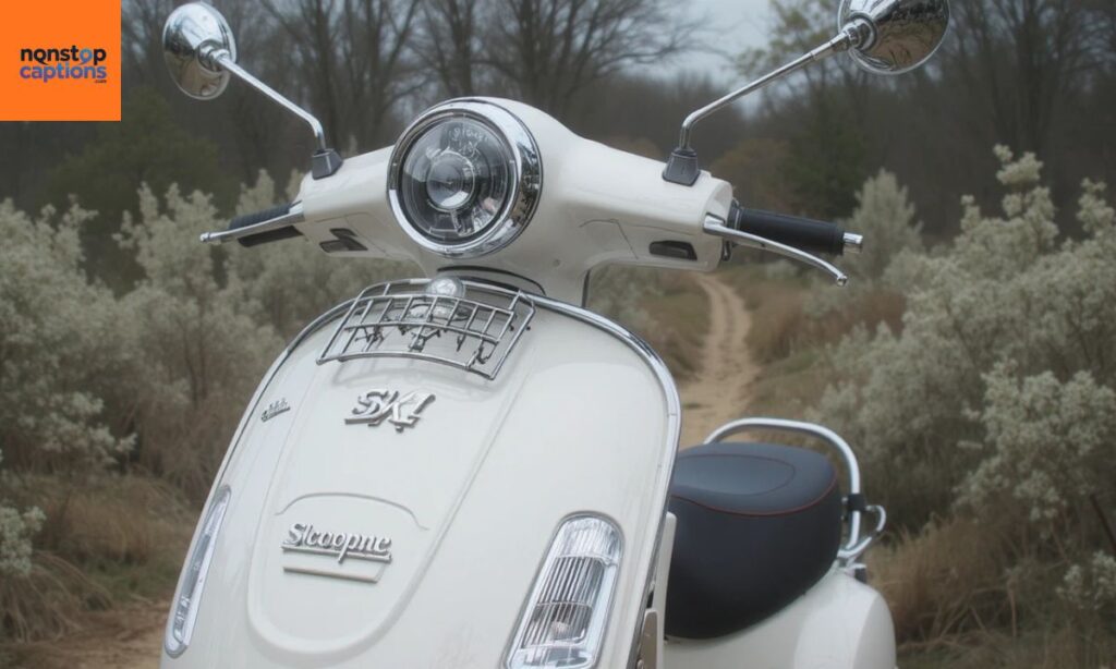 Cute and Charming Scooter Captions for Instagram