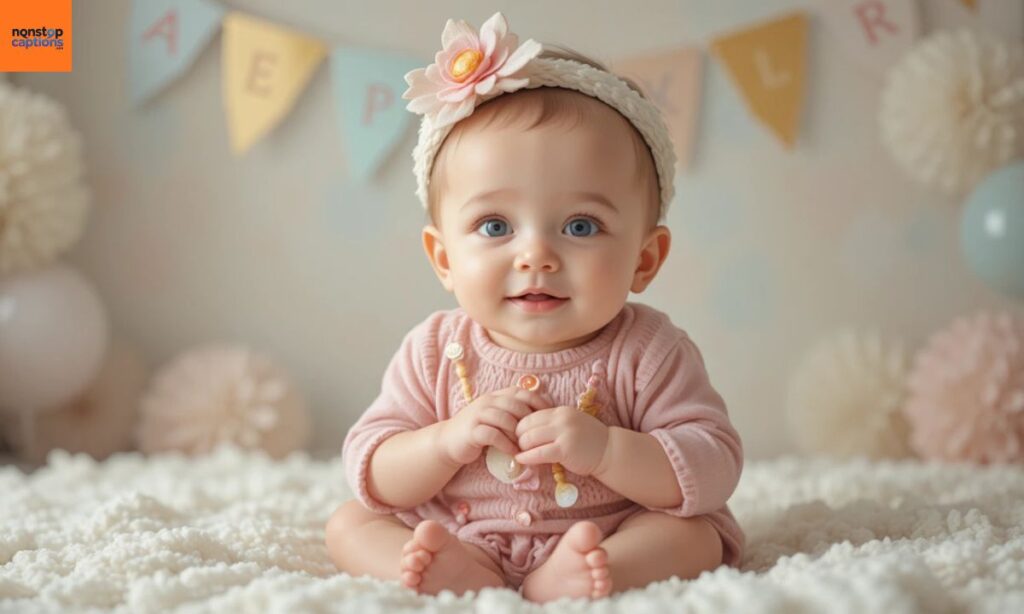 Baby announcement captions