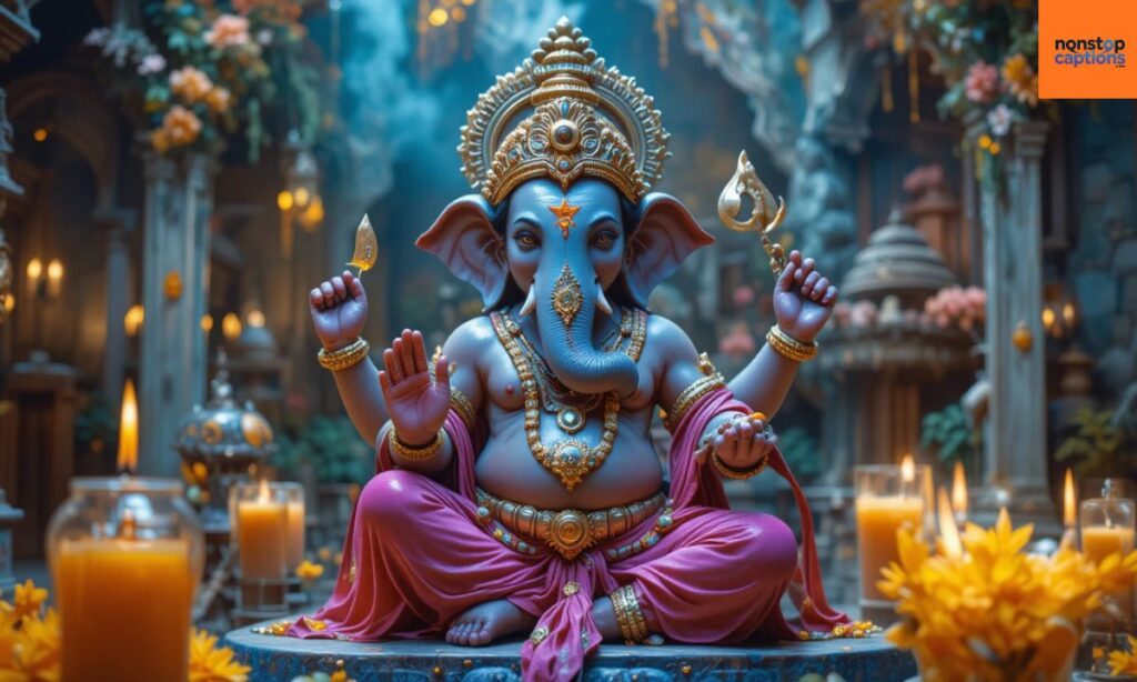Ganpati Captions For Instagram