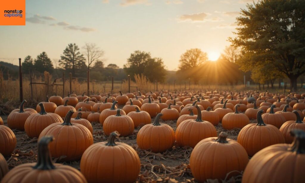 Bring the coziest autumn vibes to your feed with these pumpkin patch captions