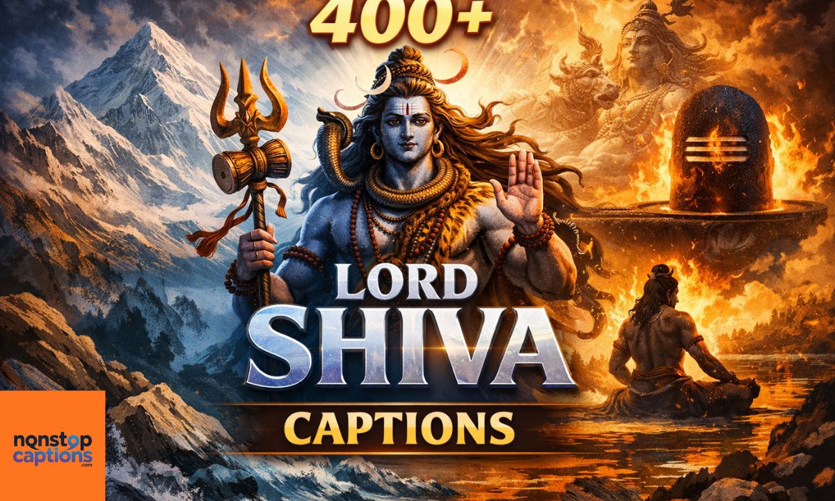 Lord Shiva Captions
