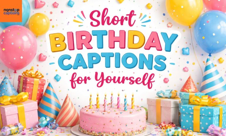 Short Birthday Captions