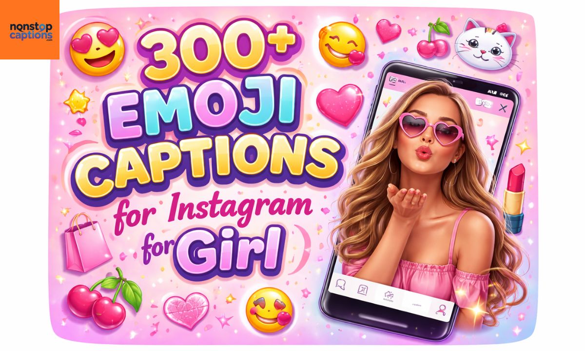 300+ Emoji Captions for Instagram for Girl