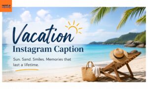 Vacation Instagram Caption