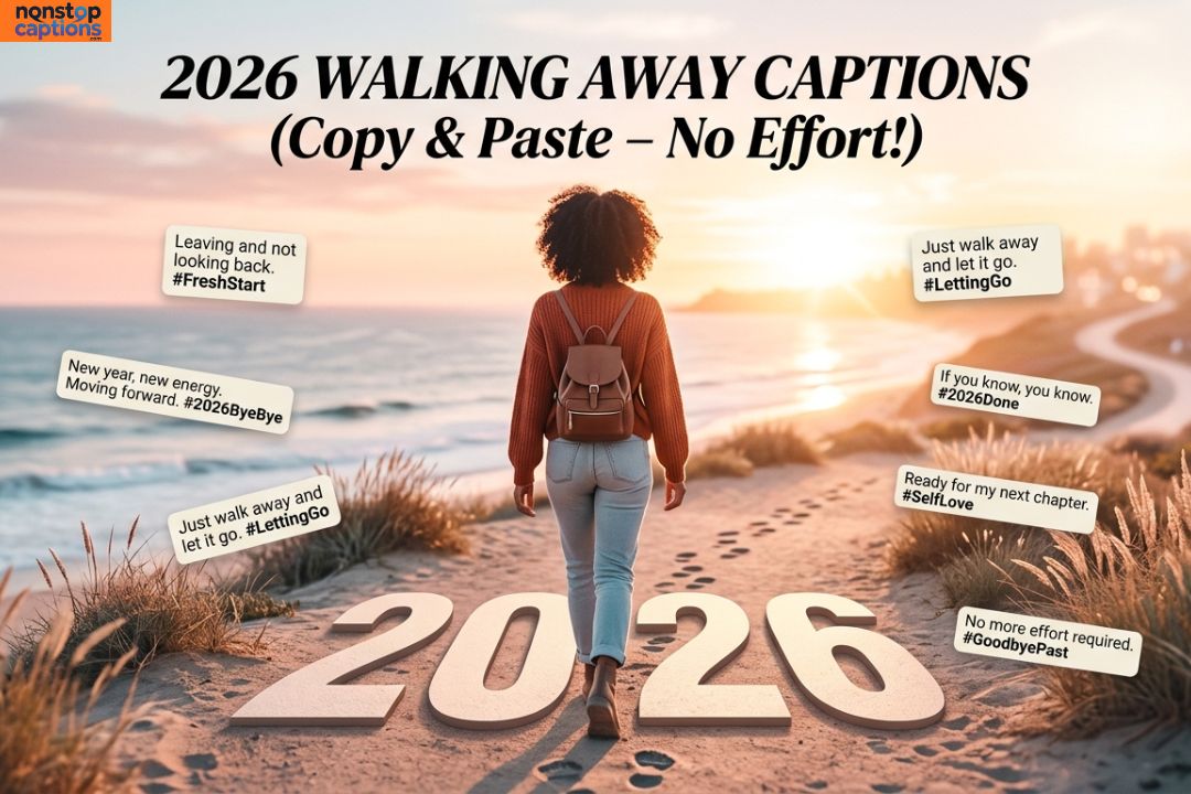 2026 Walking Away Captions (Copy & Paste – No Effort)