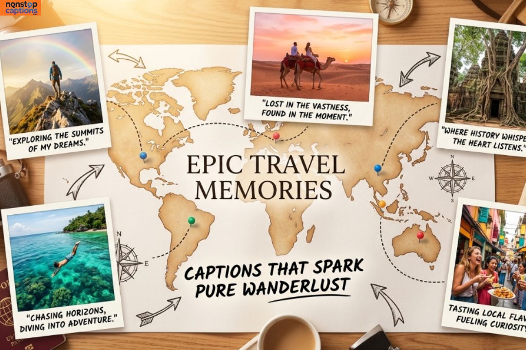 215+ Epic Travel Memories Captions That Spark Pure Wanderlust