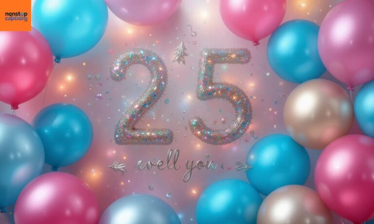 25th birthday quotes & captions