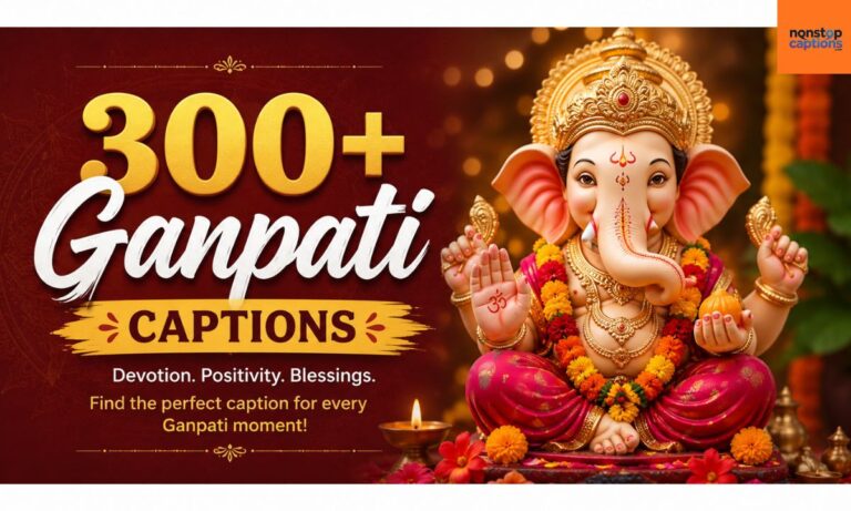 Ganpati Captions
