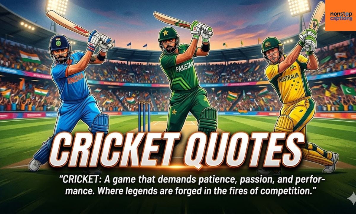 Cricket Quotes