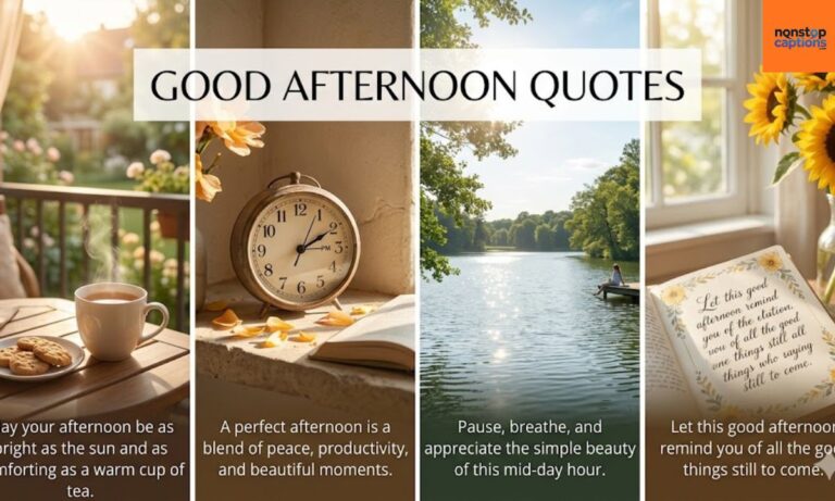 Good Afternoon Quotes