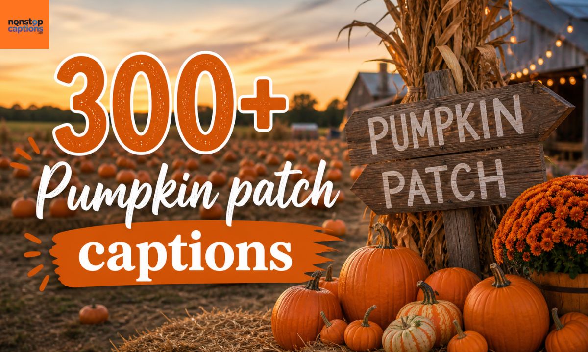 Pumpkin patch captions